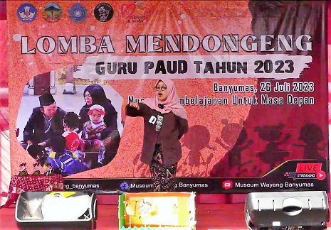 27 Guru Paud Ikuti Lomba Mendongeng di Museum Wayang Banyumas