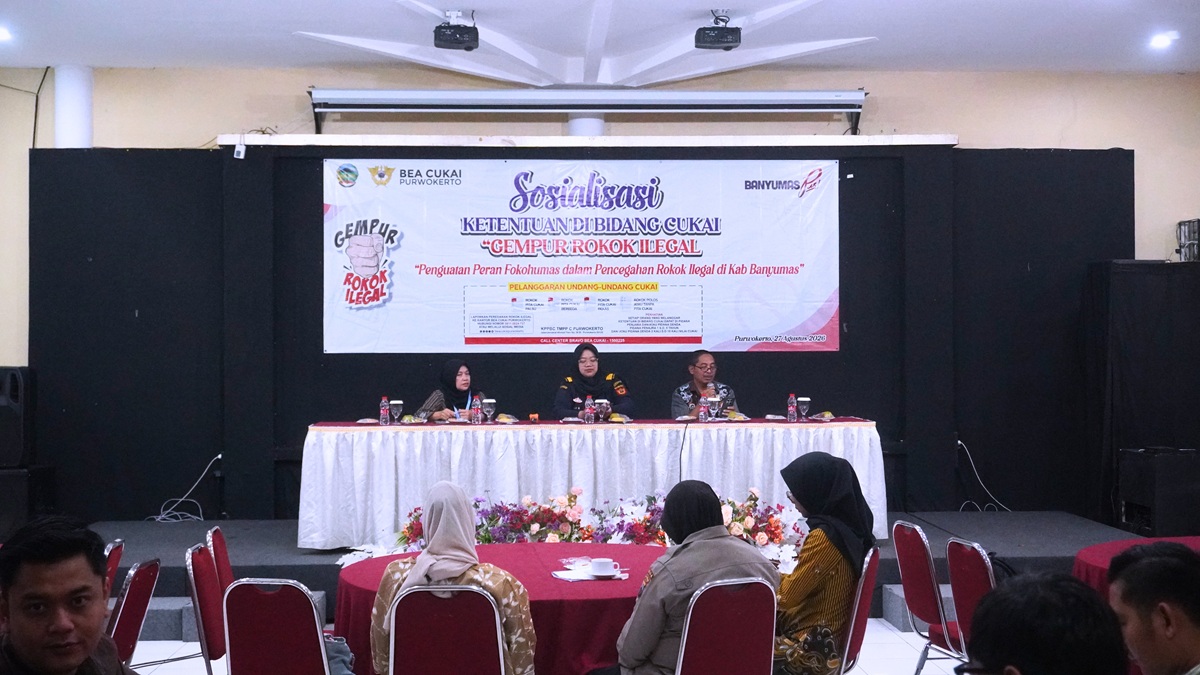 Dinkominfo Banyumas Gandeng Fokohumas Gempur Peredaran Rokok Ilegal