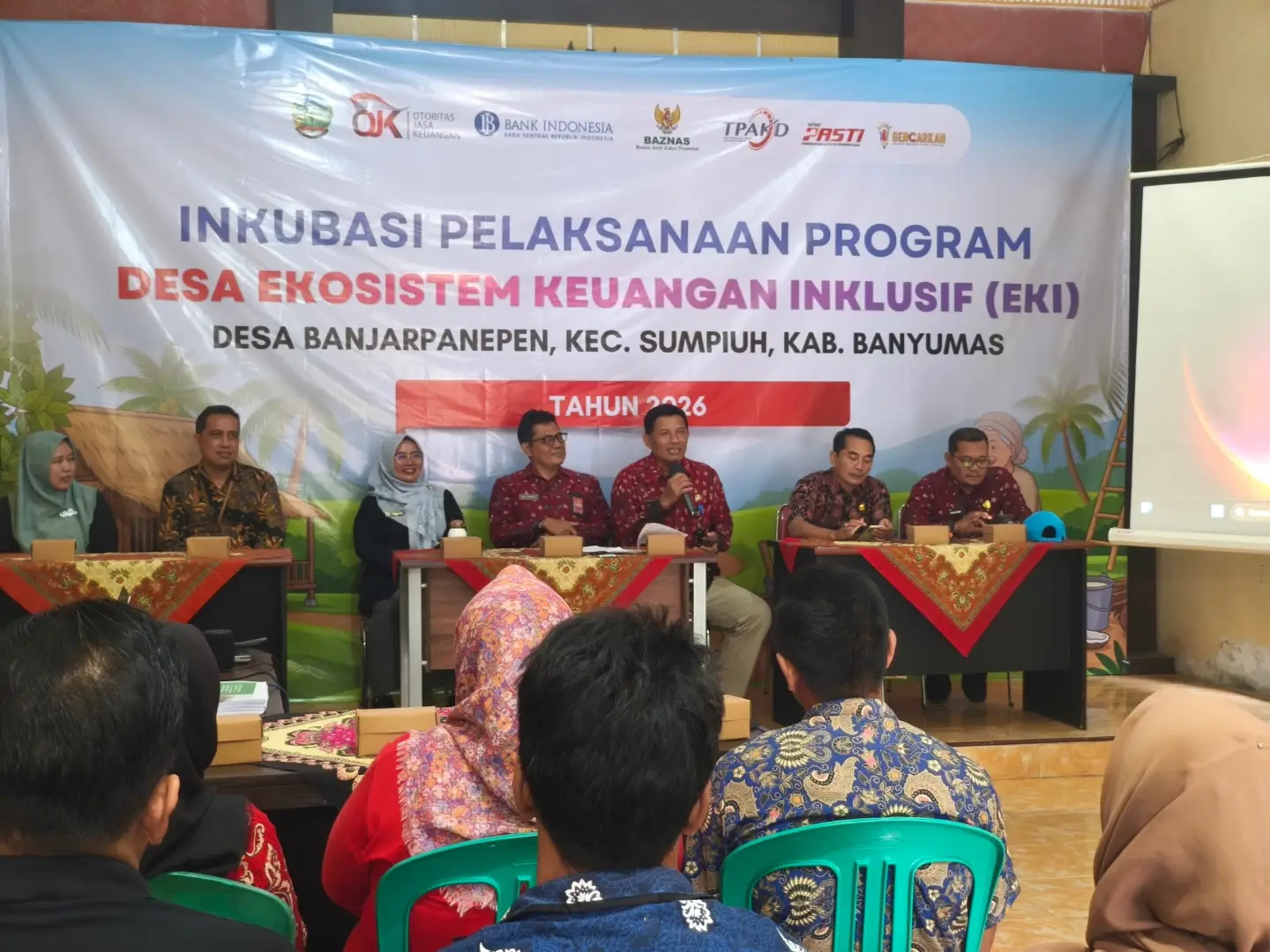 Pelatihan Pengolahan Durian dalam rangka Program Desa Ekosistem Keuangan Inklusif (EKI) Tahun 2026. 