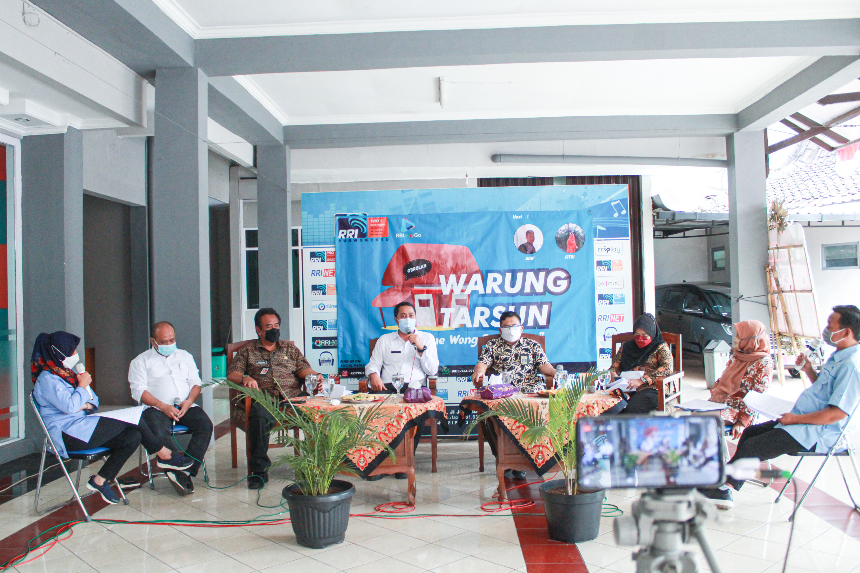 DPMPTSP Kab. Banyumas Menjadi Narasumber "Obrolan Warung Tarsum" Dengan Topik : View Banyumas