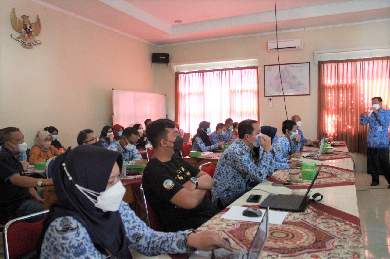 Penyusunan PPK Dan SKP PNS Tahun 2021 Di Ruang Rapat DPMPTSP