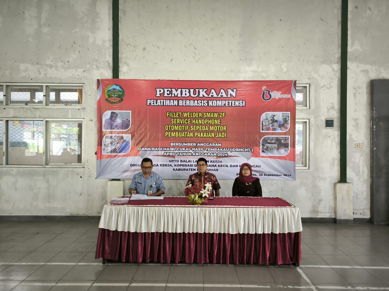 Pembukaan Pelatihan DBHCHT