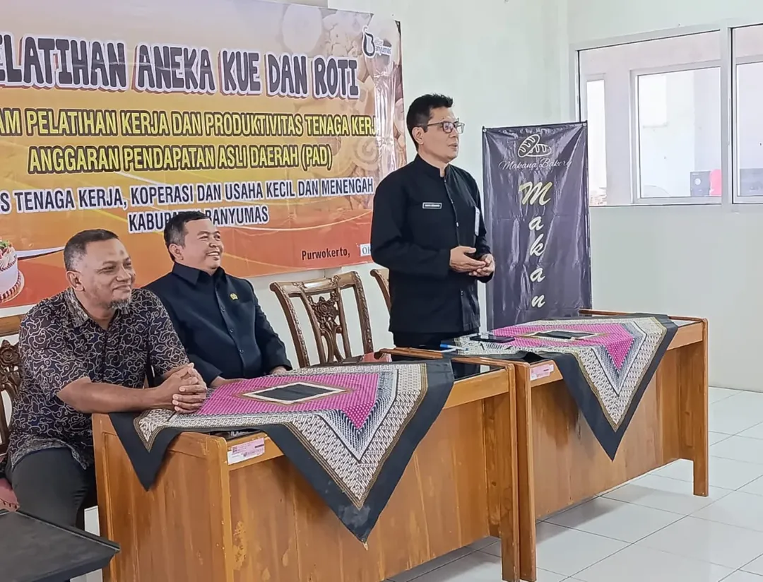 Pelatihan Pembuatan Aneka Kue dan Roti di Banyumas Resmi Ditutup