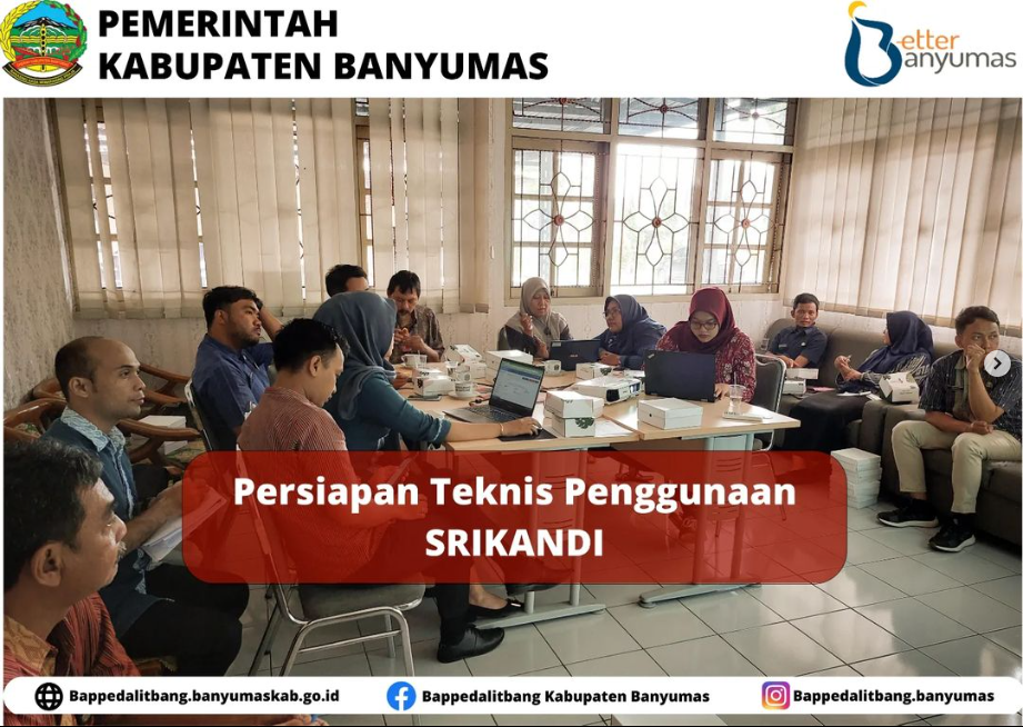  Dinarpusda Kabupaten Banyumas melaksanakan kegiatan Persiapan Teknis Penggunaan aplikasi SRIKANDI