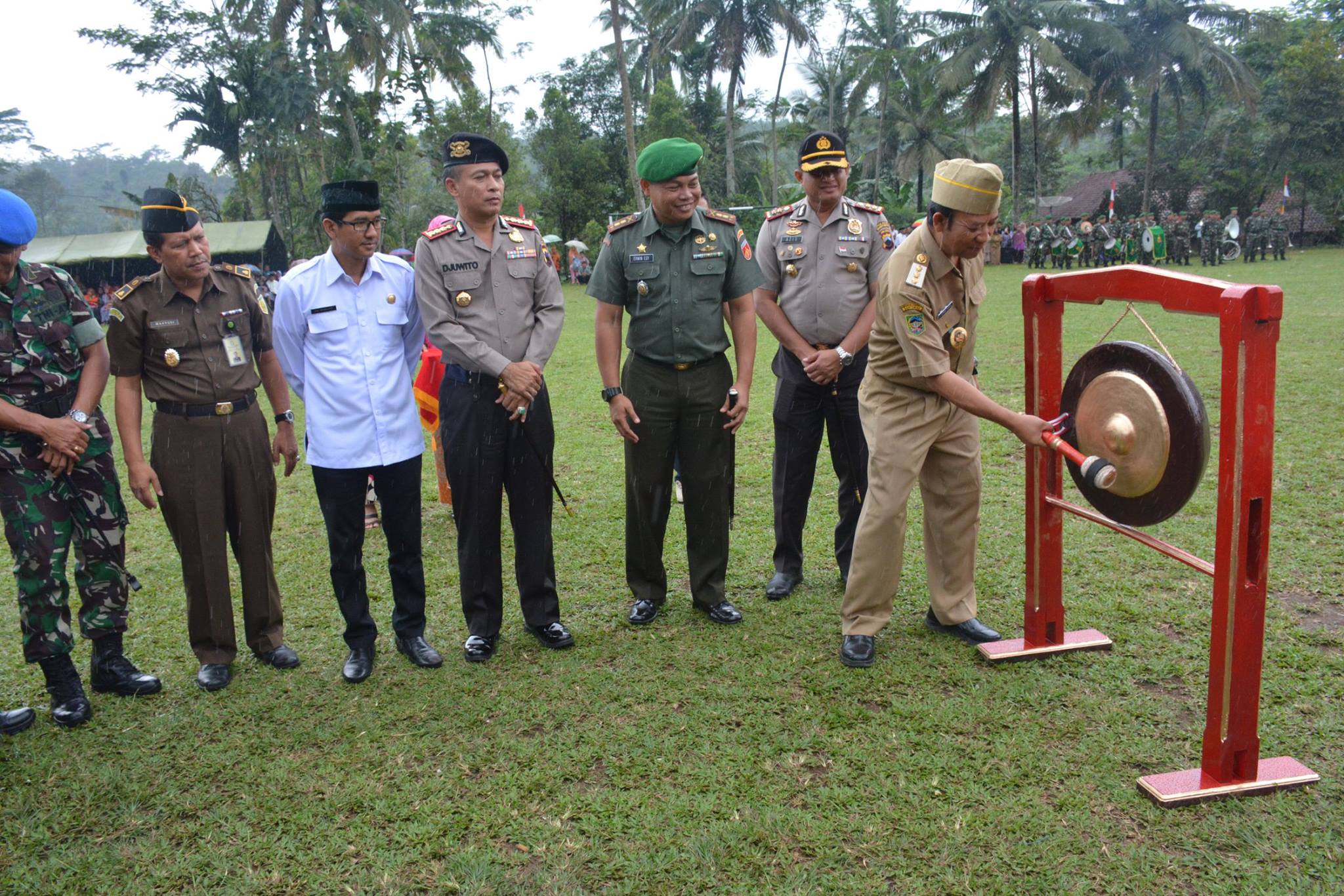 Bupati Buka TMMD Sengkuyung III 2017 di Baseh