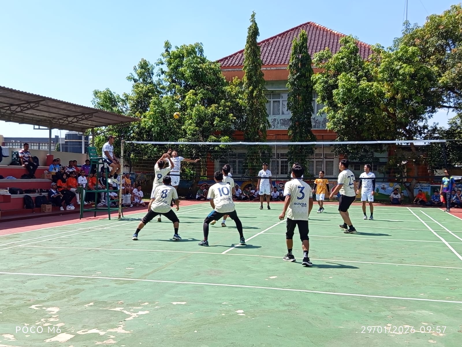 Tingkatkan Prestasi, MGMP PJOK SMP Gelar Turnamen Bola Voli Antar Subrayon