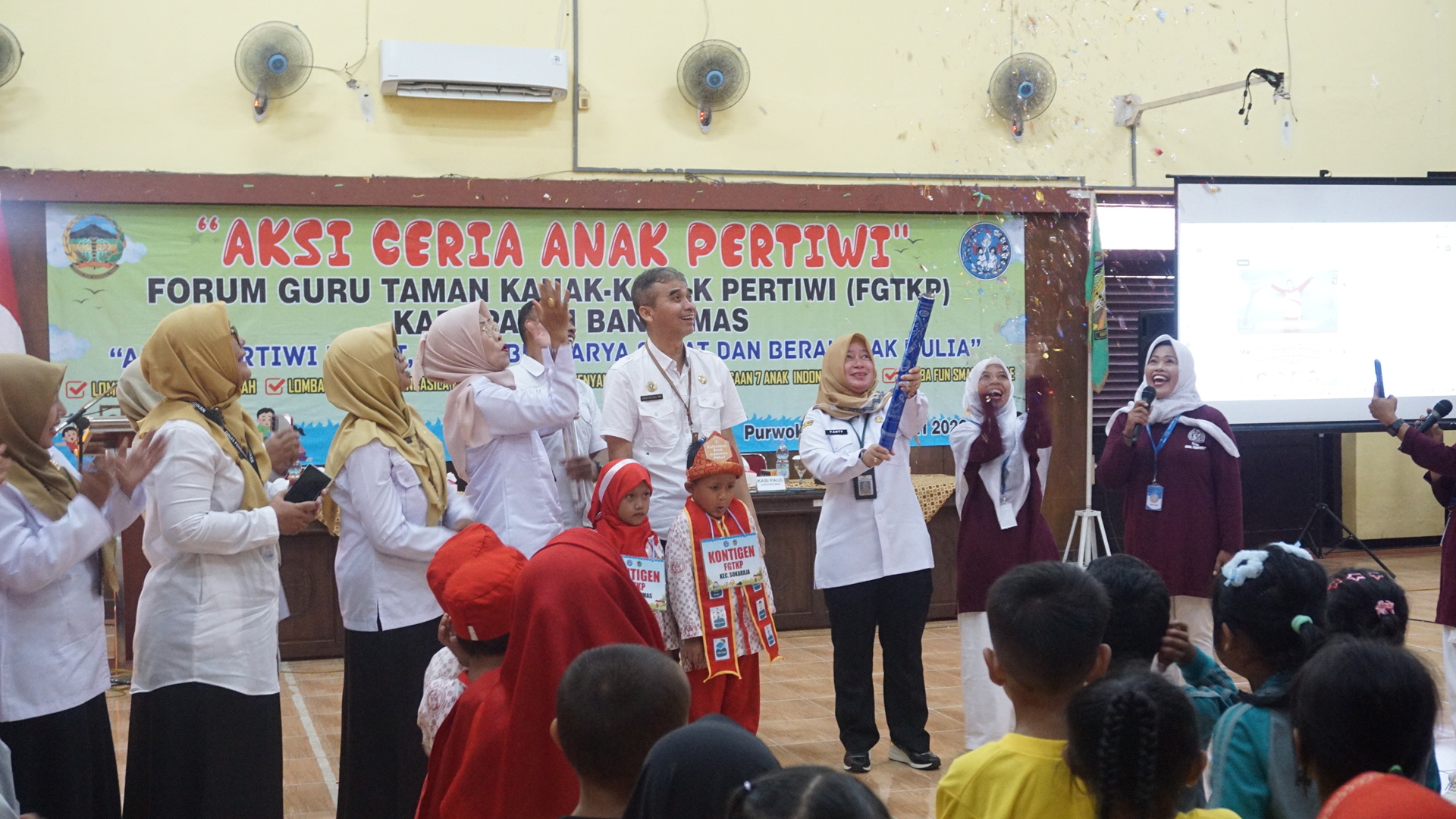 Keceriaan Warnai Lomba Anak “Aksi Ceria Anak Pertiwi” Kabupaten Banyumas 2026