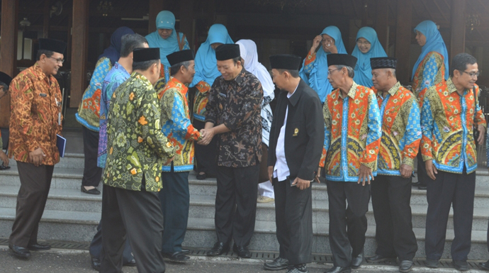 Muktamirin Muhammadiyah Banyumas Pamit Bupati 