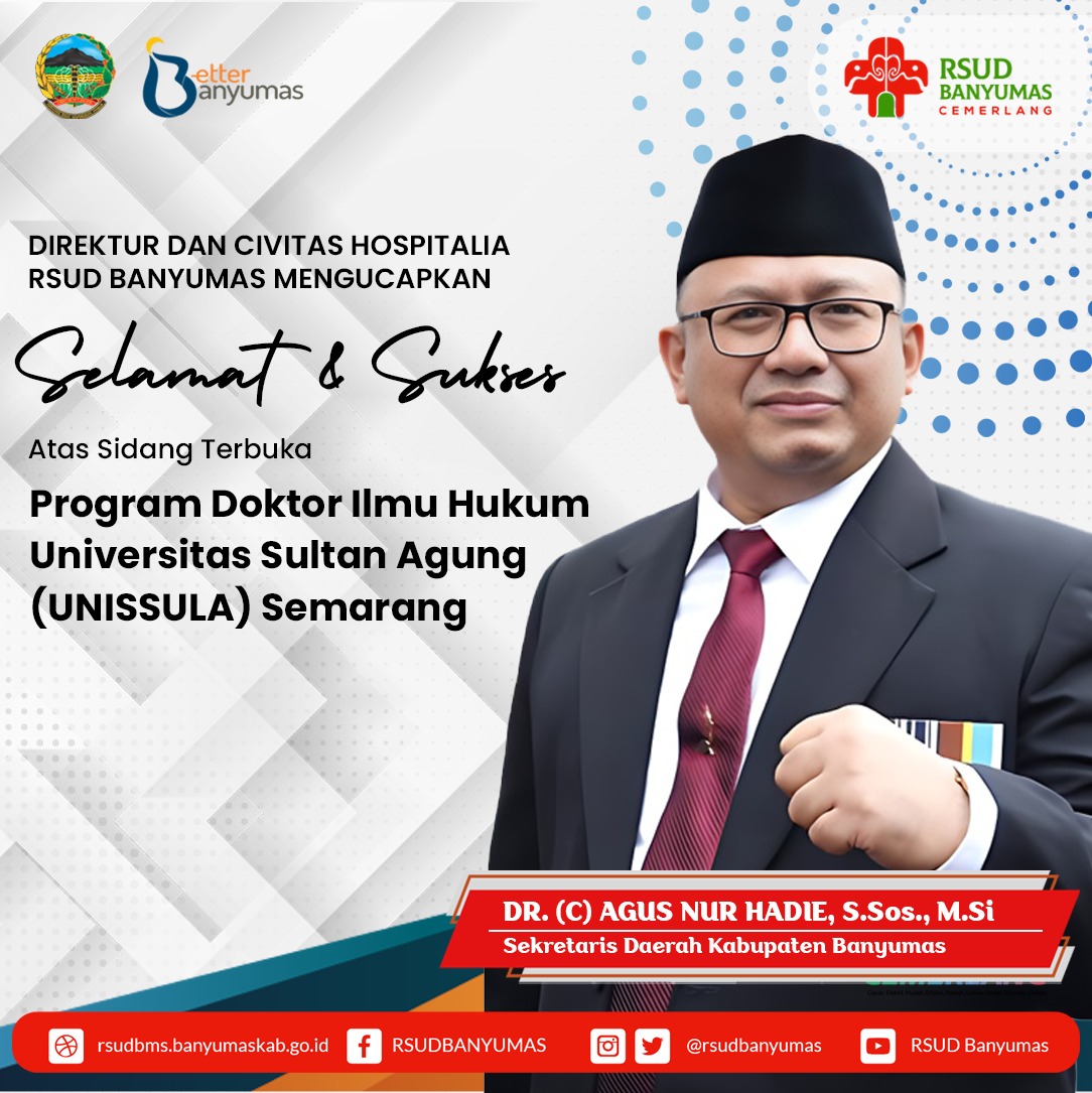 SEKDA BANYUMAS - DR.(C) AGUS NUR HADIE, S.Sos.,M.Si 