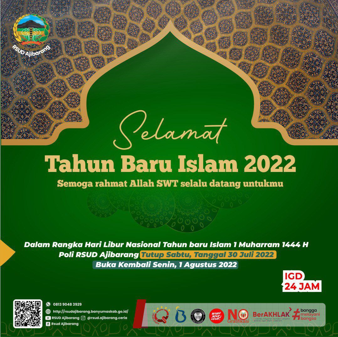 SELAMAT TAHUN BARI ISLAM, 1 MUHARRAM 1444 H