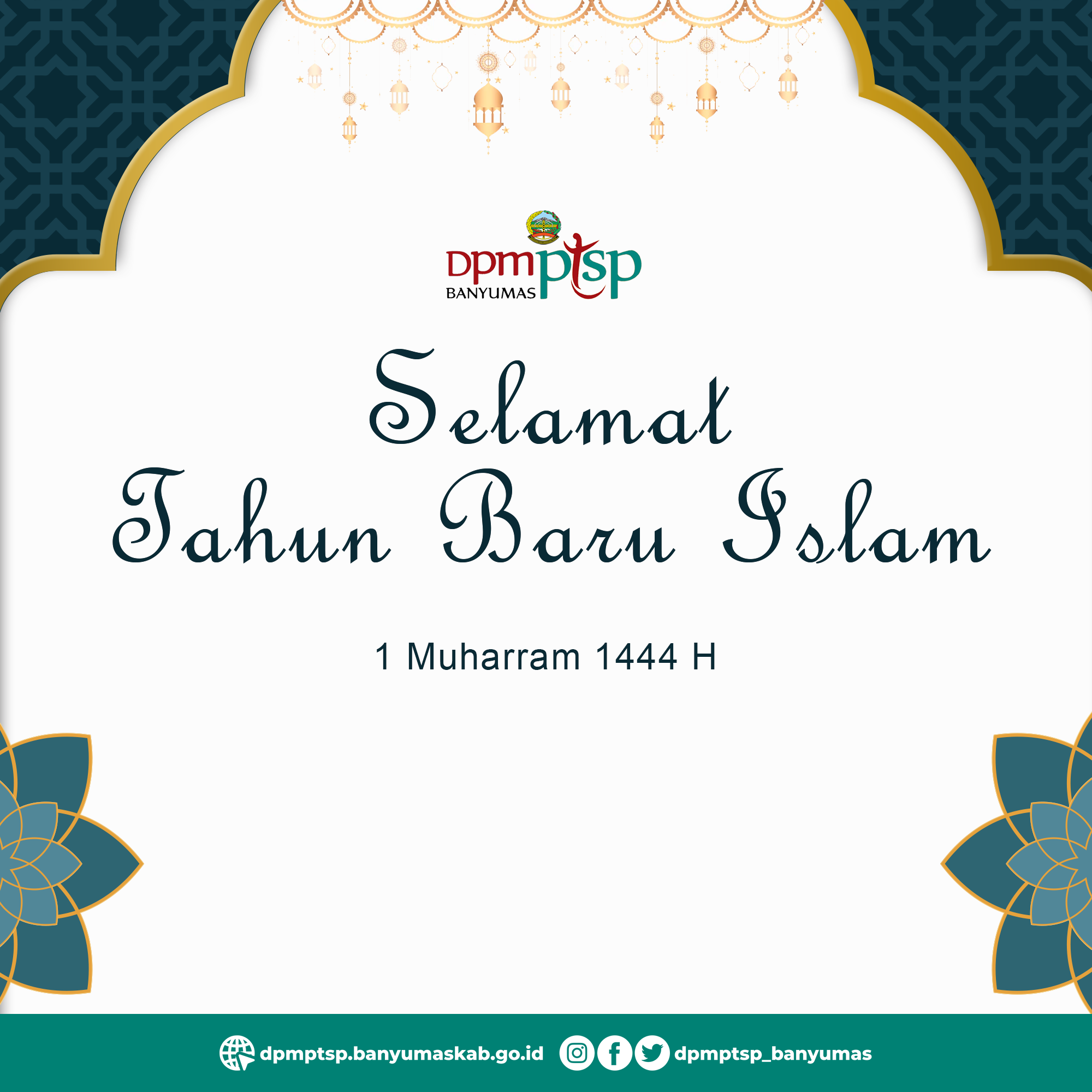 Selamat Tahun Baru Islam 1 Muharram 1444 H 