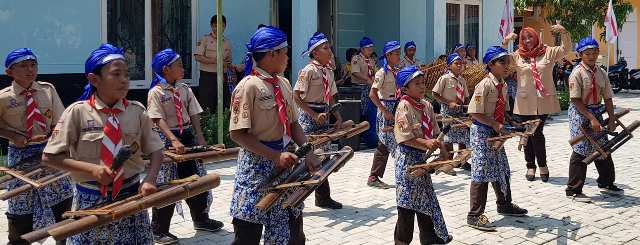 Penyambutan Penilaian Kwarran Terbaik Purwokerto Selatan Oleh KAWRCAB BANYUMAS, 28 AGUSTUS 2018