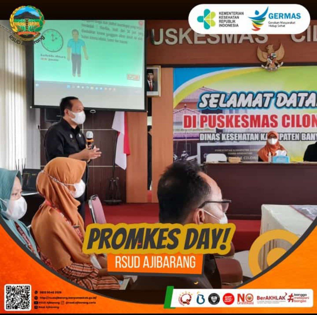 KOORDINASI DAN TRANSFER KNOWLEDGE RSUD AJIBARANG KE PUSKESMAS CILONGOK I 