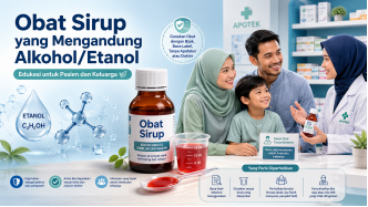 OBAT SIRUP YANG MENGANDUNG ALKOHOL/ETANOL