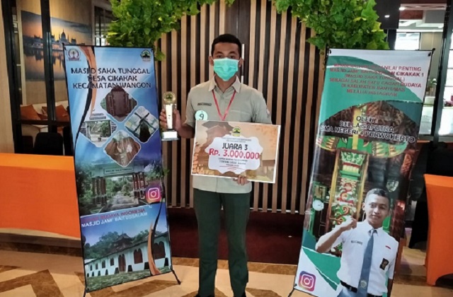 Siswa SMAN 4 Purwokerto Raih Juara 3 LKTI Cagar Budaya Tingkat Provinsi Jateng 2020