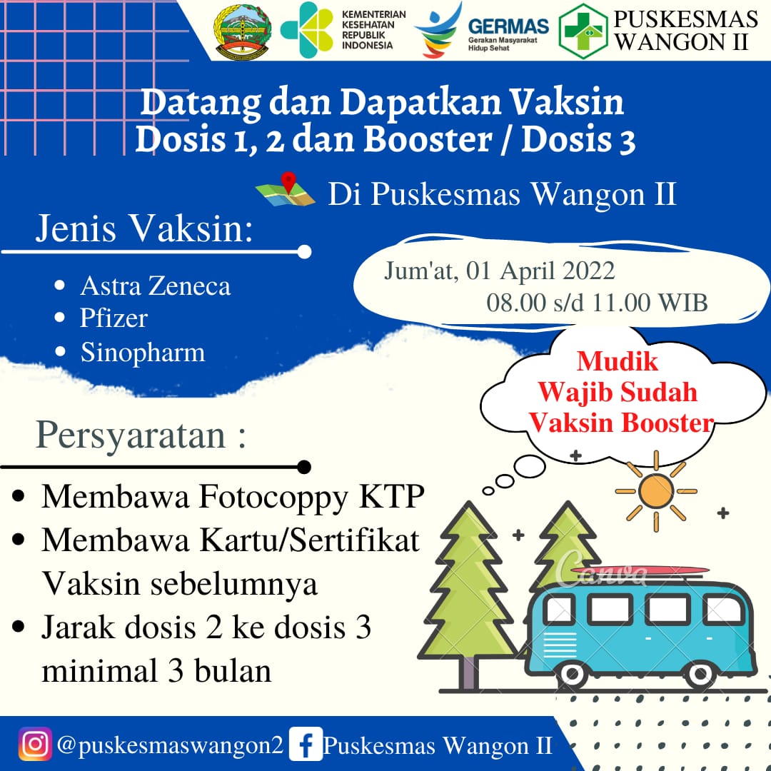 Jadwal Pelayanan Vaksin