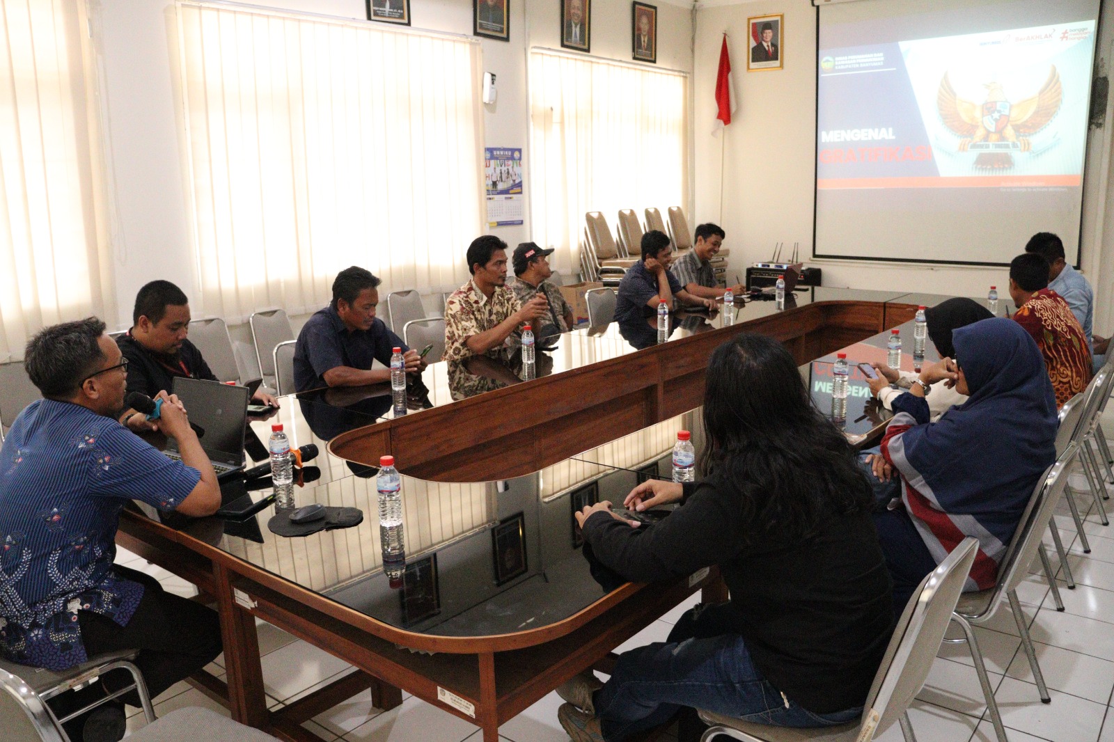 Dinperkim Banyumas Gelar Sosialisasi Pengendalian Gratifikasi, Perkuat Komitmen Tata Kelola Bersih Bersama Rekanan Swasta