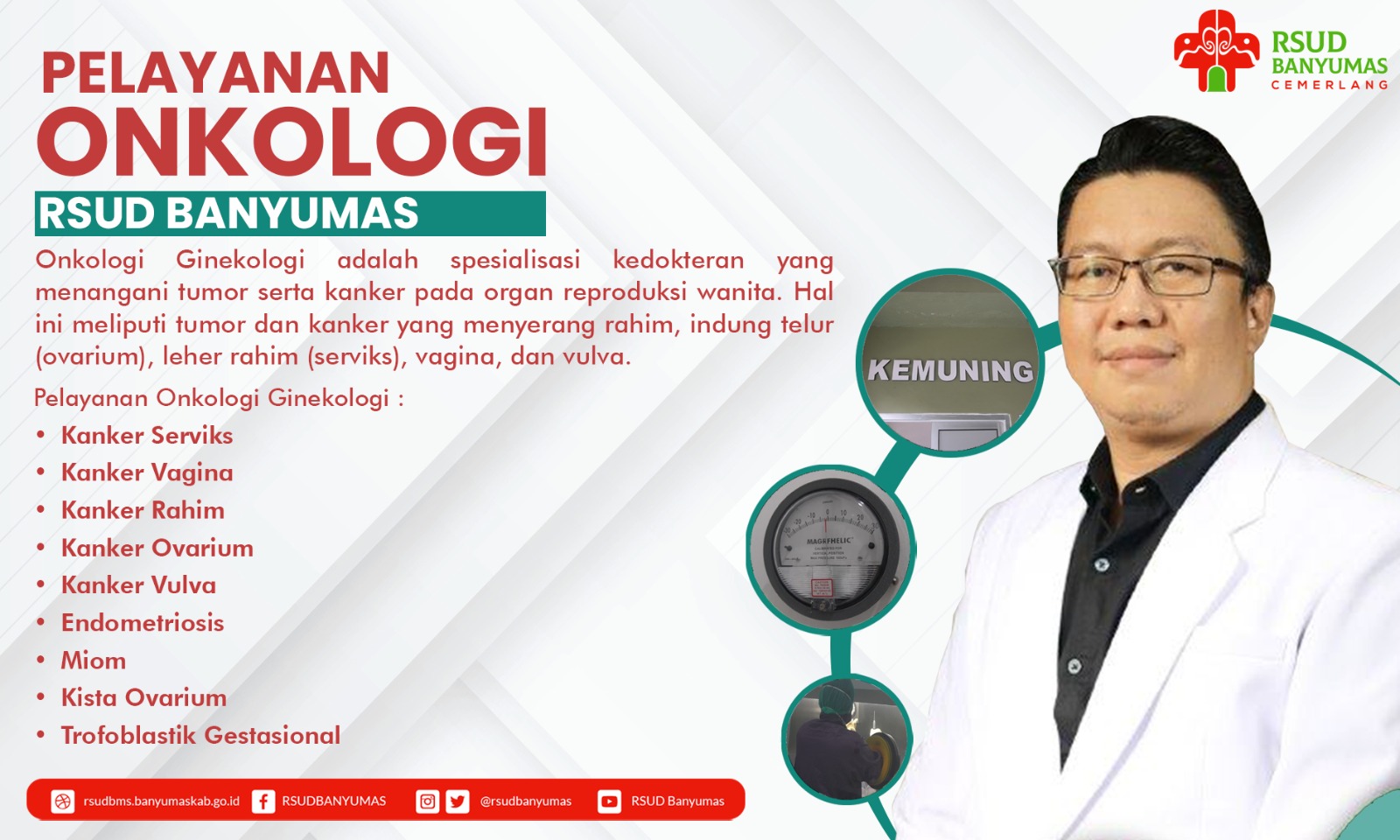 Berikan Pelayanan Terbaik untuk Kesehatan Reproduksi Wanita - RSUD Banyumas Berikan Pelayanan Onkologi Ginekologi