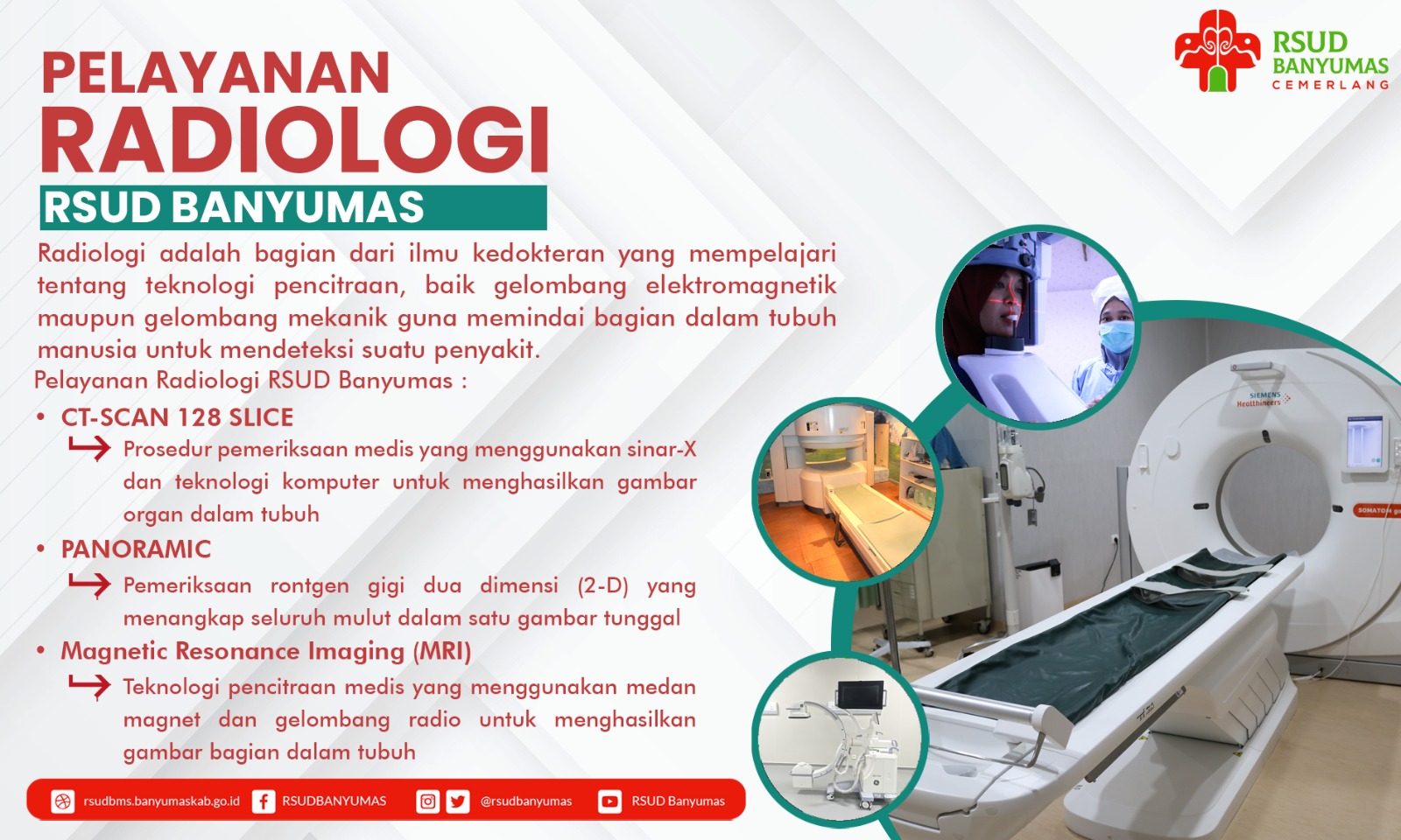 Radiologi RSUD Banyumas siapkan Alat Canggih Untuk Periksa Kesehatan Sahabat Sehat 