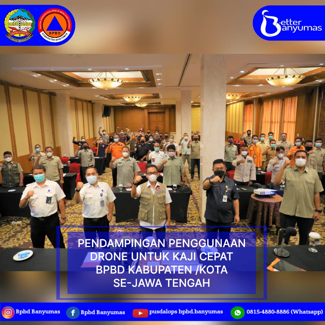 Pelatihan Drone bersama BNPB