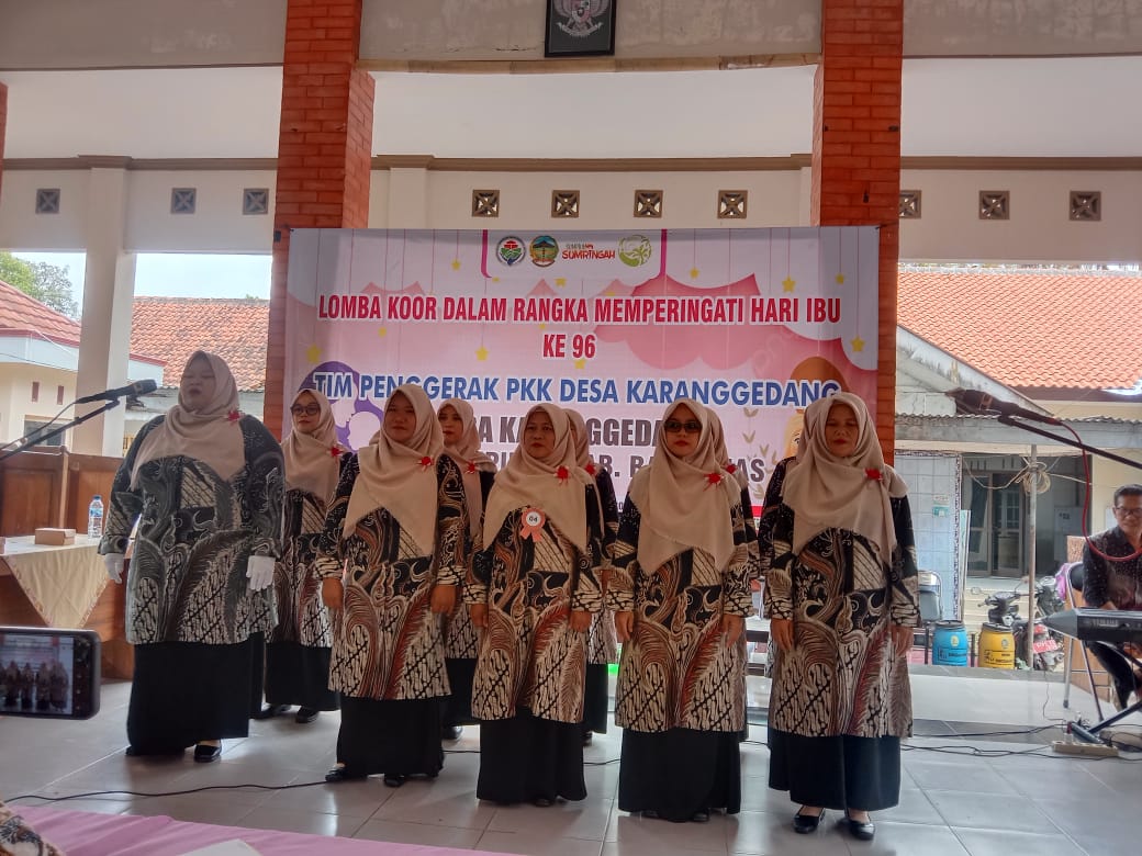 Lomba Koor dalam Rangka Memperingati Hari Ibu Ke 96 Tahun